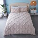 image 1 of Silentnight Nude Pinch Pleat Duvet Set King Size 