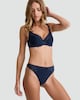 image 1 of F&F 3-Pack Lace Trim Thong in Multi
