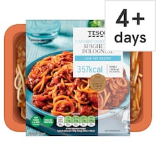 Tesco Calorie Controlled Spaghetti Bolognese 380G
