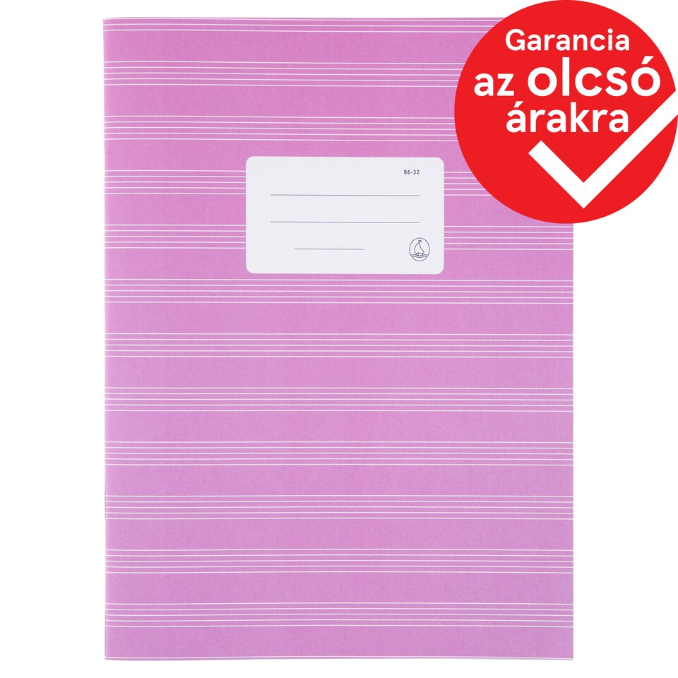 Harmónia 86-32 Musical Notebook