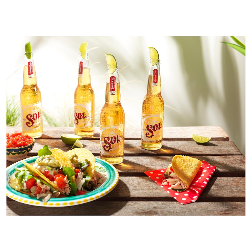 image 1 of Sol Original Lager Beer Bottle 12x330ml