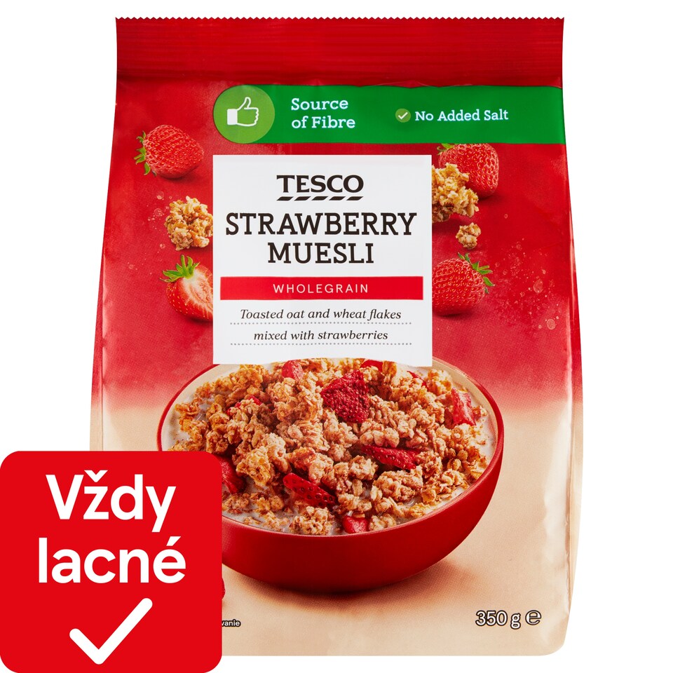 Tesco Strawberry Muesli 350 g