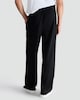 image 3 of The F&F Edit Cupro Co-ord Joggers in Black