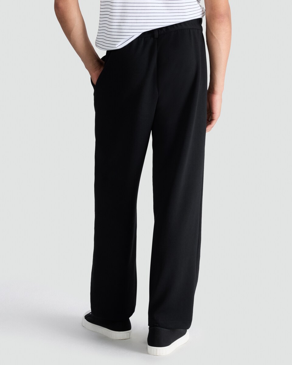 image 1 of The F&F Edit Cupro Co-ord Joggers in Black