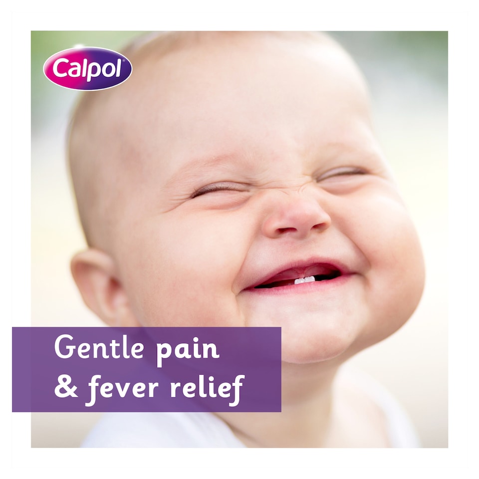 image 1 of Calpol Infant Paracetamol Oral Suspension 120mg/5ml - Strawberry 100ml