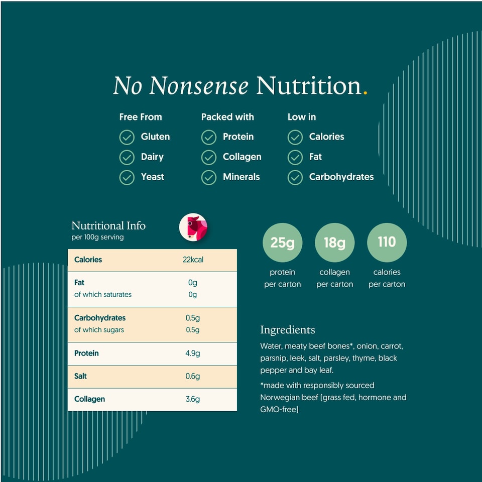 image 1 of Freja Beef Bone Broth 500ml