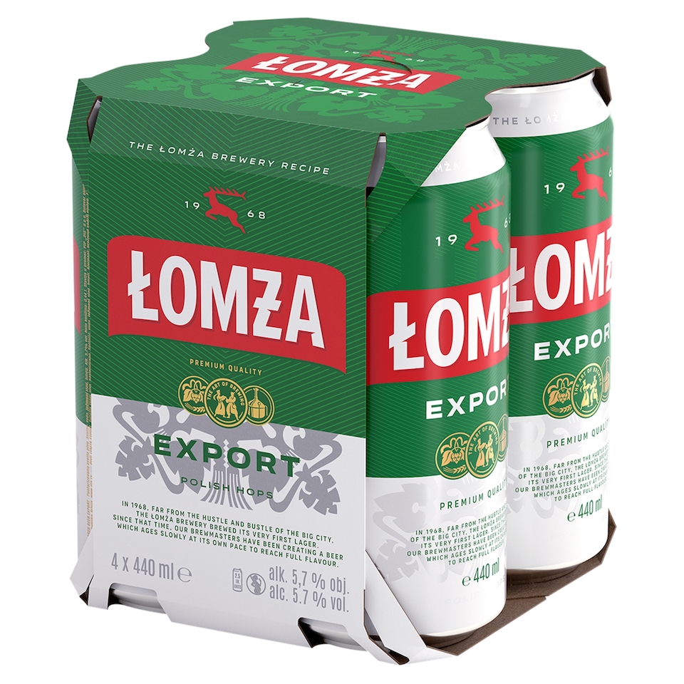 Lomza Export Lager 4 X 440Ml