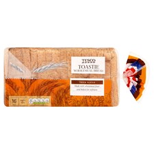 Tesco Wholemeal Toastie 800G