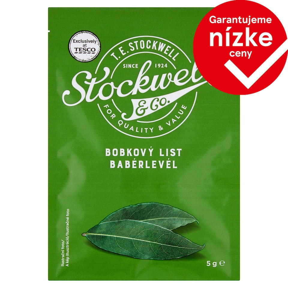 Stockwell & Co. Bobkový list 5 g