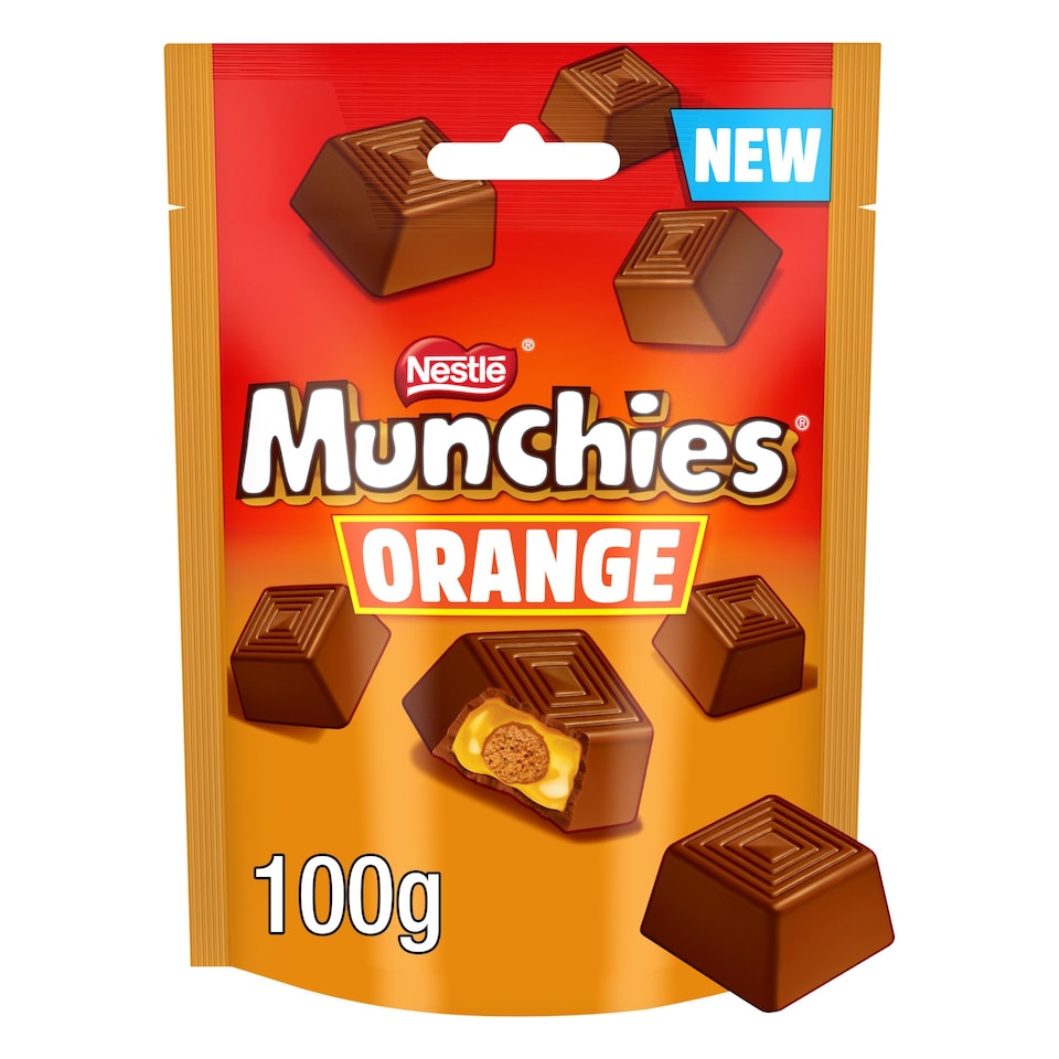 Munchies Orange Chocolate Share Bag 100g