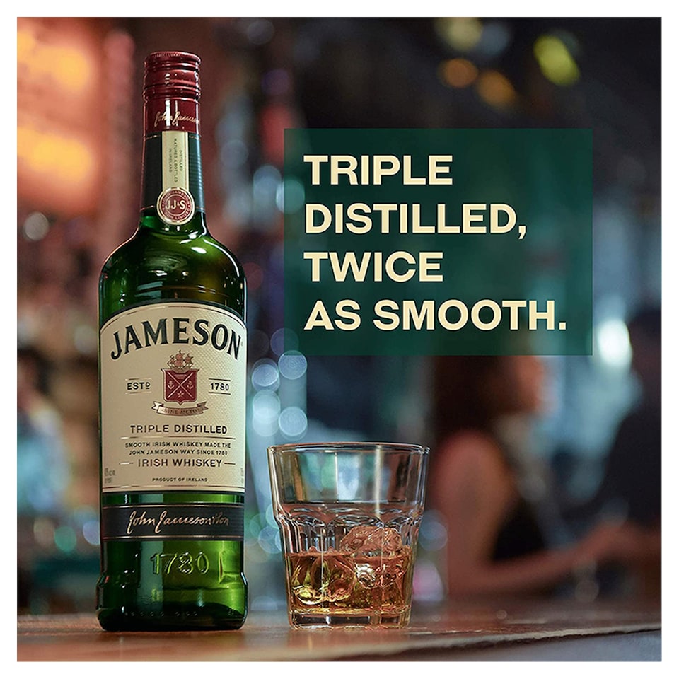 image 1 of Jameson Triple Distilled Irish Whiskey 1 Litre