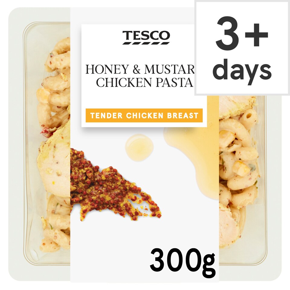 Tesco Honey & Mustard Chicken Pasta 300G Tesco Groceries