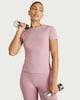 image 1 of F&F Active EVERYHOUR Short Sleeved T-Shirt  in Lilac
