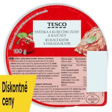 Tesco Chicken Cream with Tomatoes 100 g