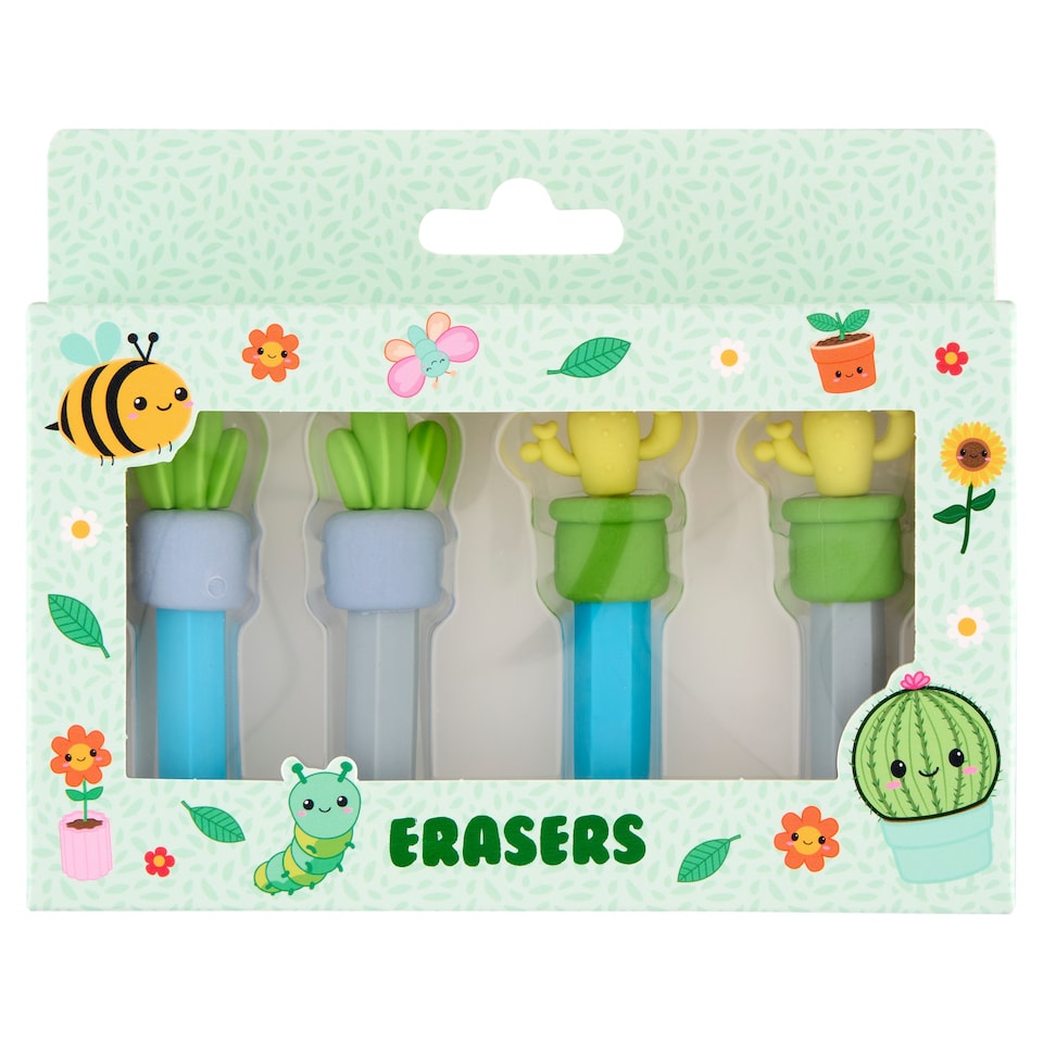Eraser Set 4 pcs