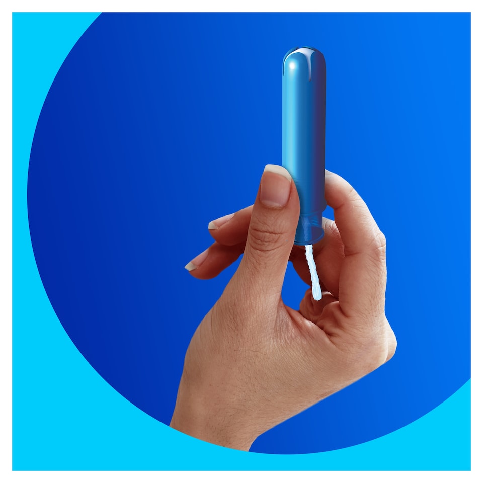 image 1 of Tampax Compak Super Plus Tampons With Applicator X16