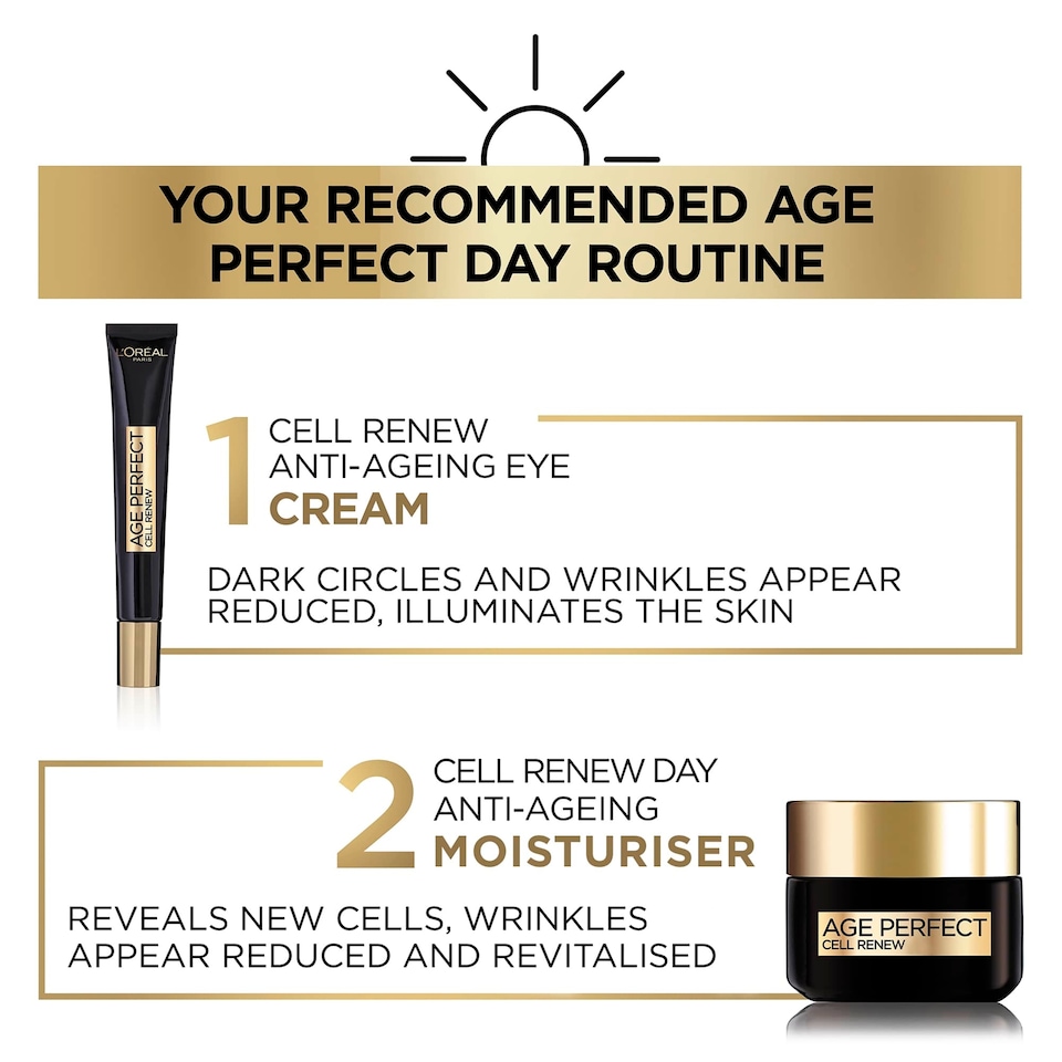 image 1 of L'Oreal Paris Age Perfect Cell Renew Revitalising Day Cream 50ml