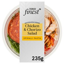 Tesco Finest Chicken Chorizo & Pasta Salad 235G