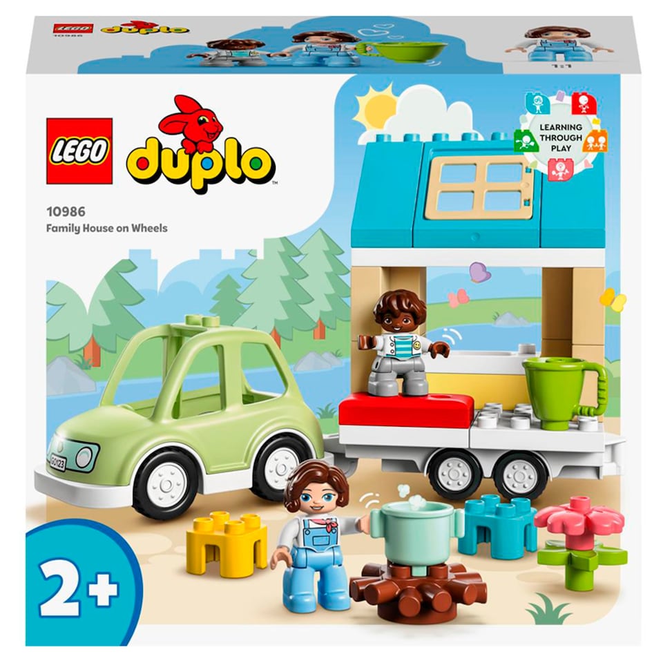 image 1 of LEGO DUPLO 10986 Family House on Wheels