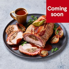 51. Tesco Finest Slow Cooked Two Bird Roast with a Pork & Plum Stuffing 1.1kg (Serves 4)