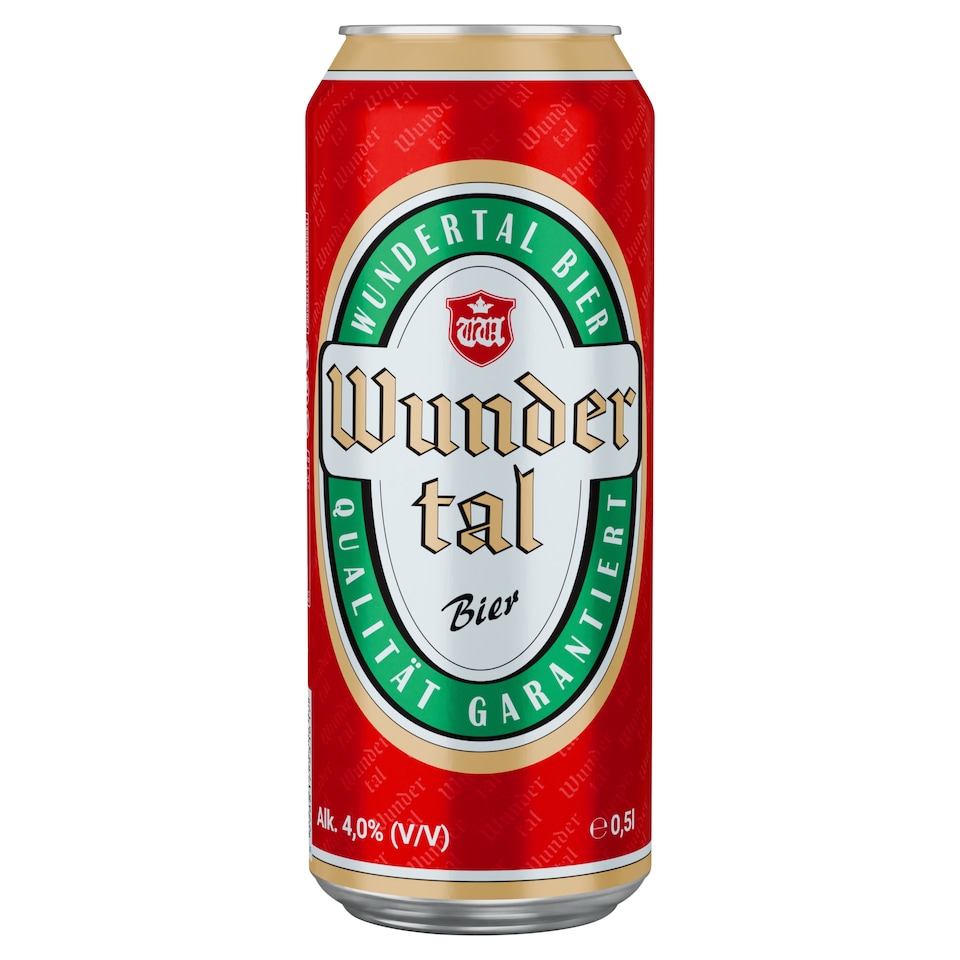 Wundertal világos sör 4% 0,5 l