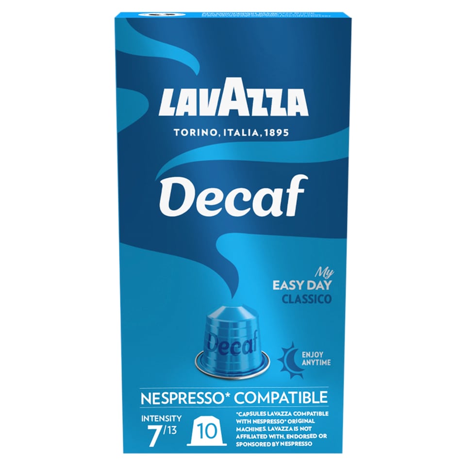 image 1 of Lavazza Decaf My Easy Day Classico Nespresso Pod 10s 58g