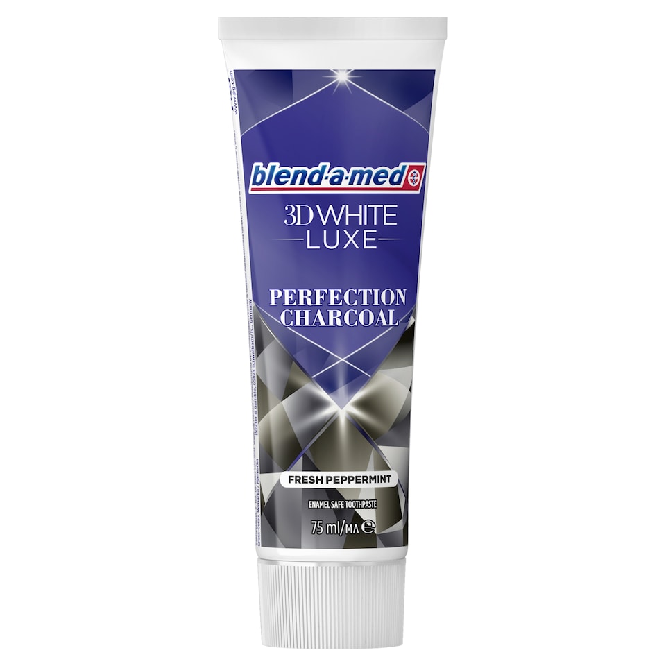 Blend-A-Med 3DWhite Luxe Charcoal Fogkrém, 75 ml 1. kép