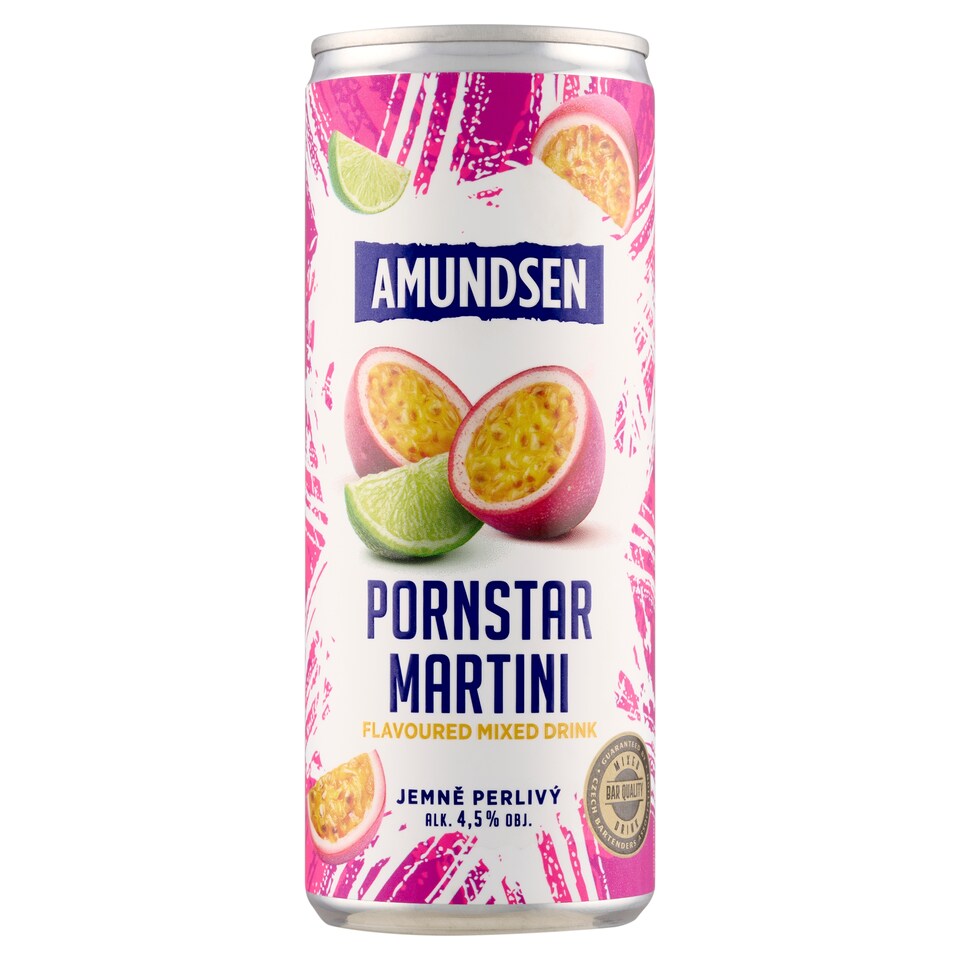 image 1 of Amundsen Pornstar Martini Carbonated Flavoured Mixed Drink 250 ml