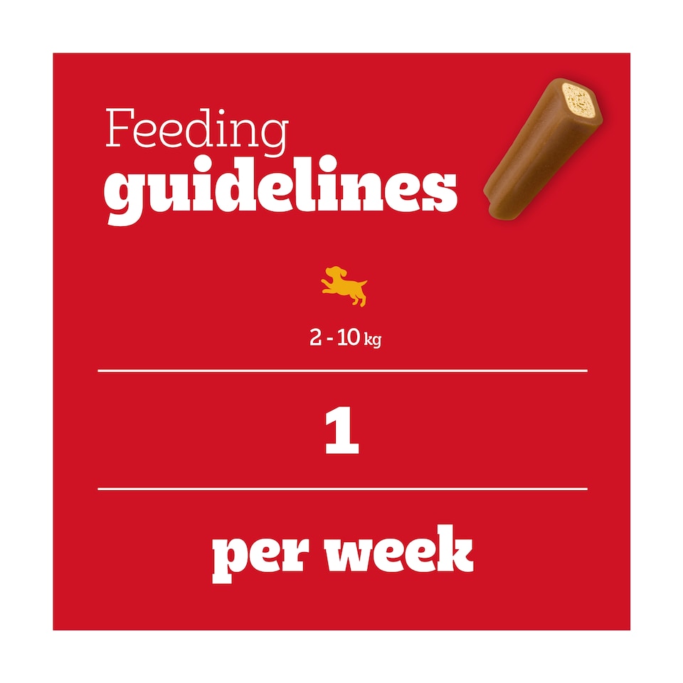 image 1 of Pedigree Jumbone Mini Small Dog Treats Chicken & Lamb 160g