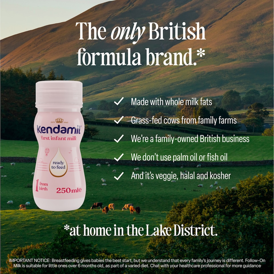 image 1 of Kendamil Ready to Feed First Infant Milk 6x250ml 0+ Months