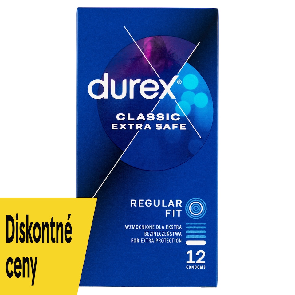 image 1 of Durex Classic Extra Safe Condoms 12 pcs