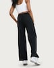 image 3 of F&F Wide Leg Co-ord Joggers in Black