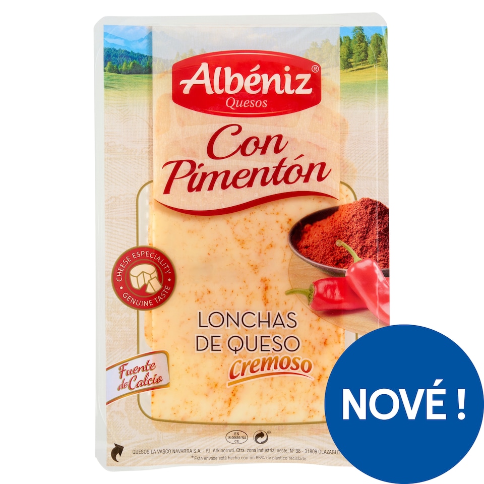 image 1 of Albéniz Cheese with Red Pepper 60g