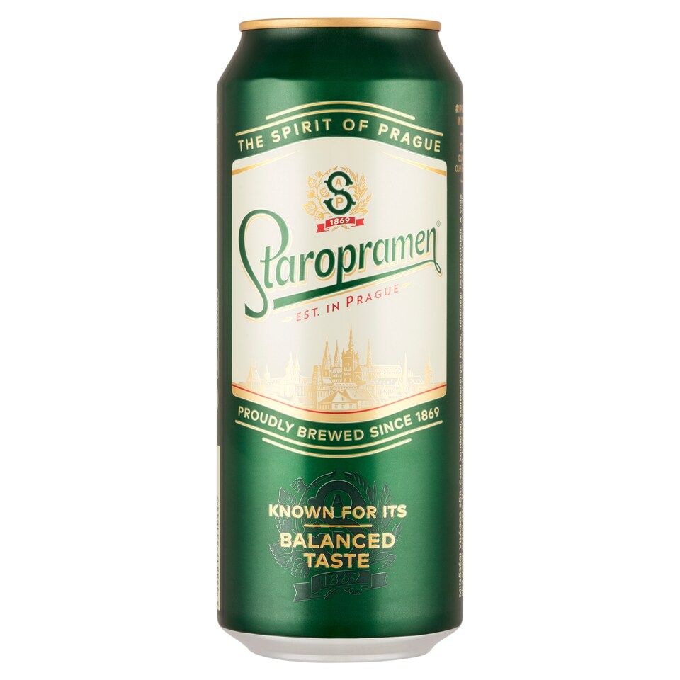 Staropramen minőségi világos sör 5% 0,5 l  1. kép
