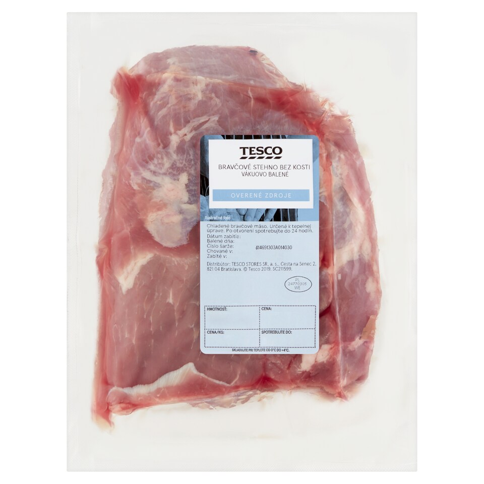 Tesco Bravčové stehno bez kosti