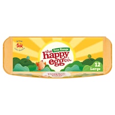 Happy Egg Co. Free Range Eggs 12 Large