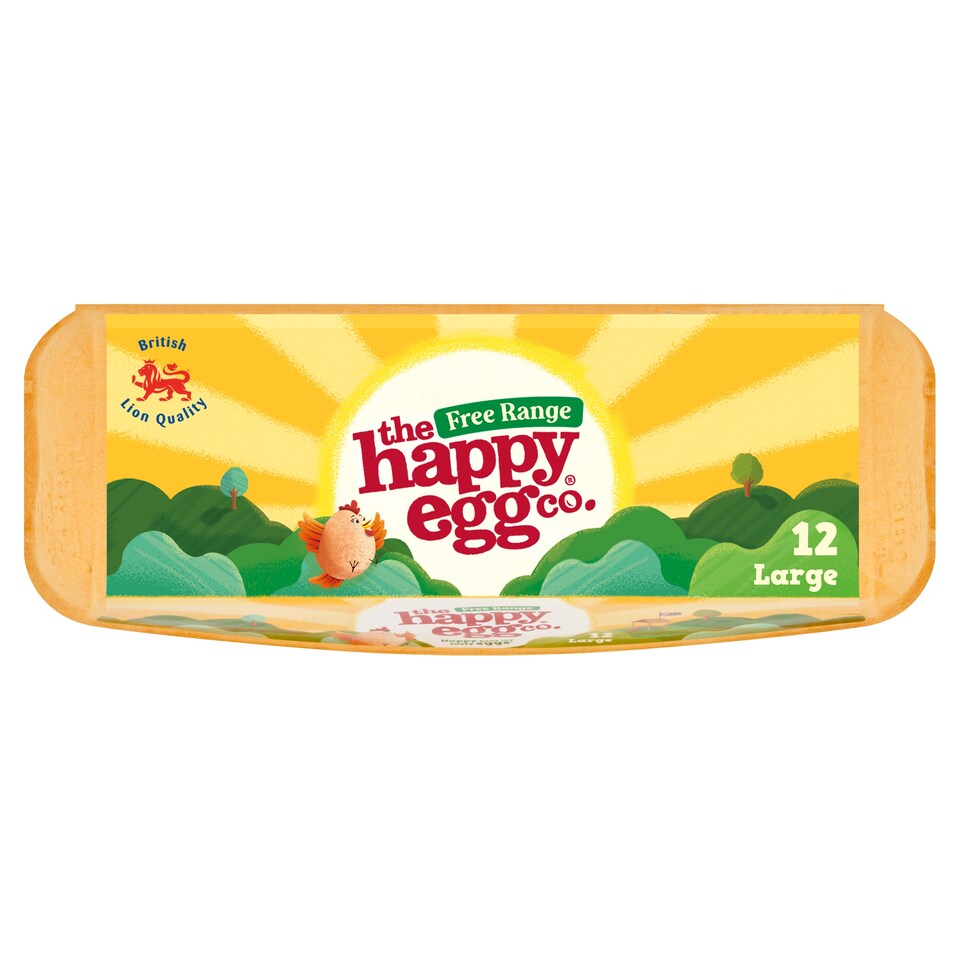 image 1 of Happy Egg Co. Free Range Eggs 12 Large