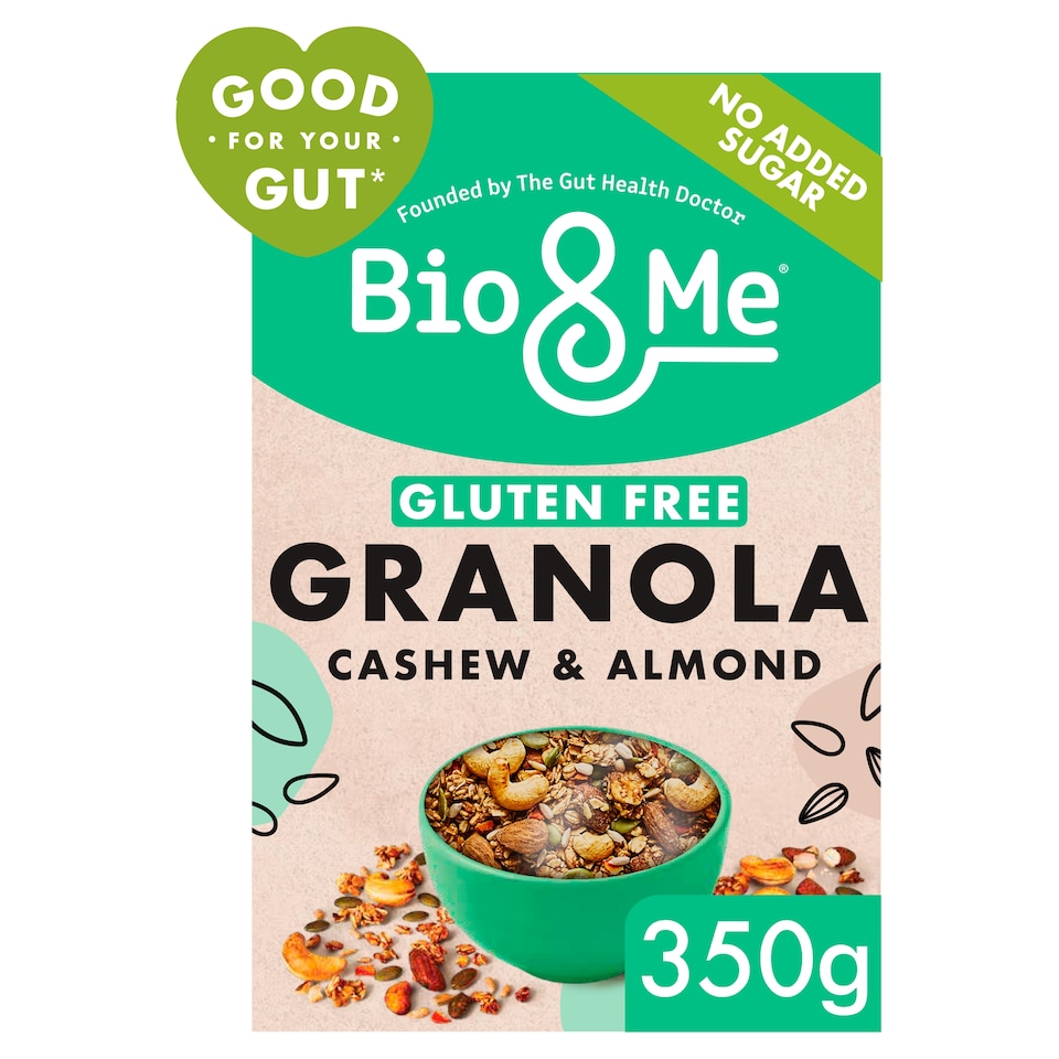 Bio&Me Gluten Free Granola - Cashew & Almond 350g