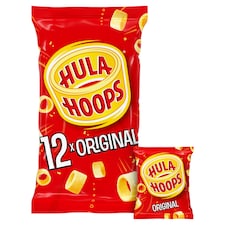Hula Hoops Original Multipack Crisps 12x24g