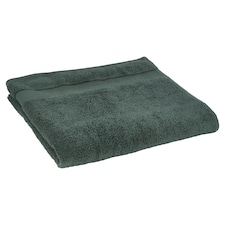 Tesco Supersoft Bath Towel Forest Green