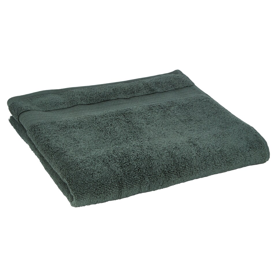 Tesco Supersoft Bath Towel Forest Green