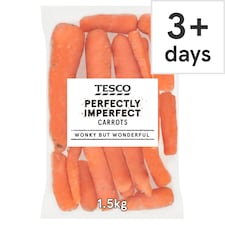Tesco Perfectly Imperfect Carrots 1.5Kg