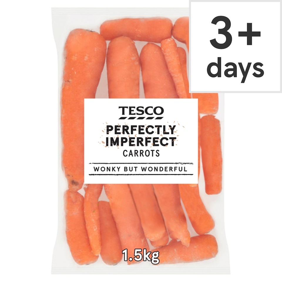 Tesco Perfectly Imperfect Carrots 1.5Kg