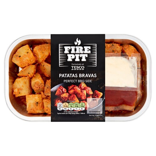 Tesco Fire Pit Patatas Bravas 400G Tesco Groceries