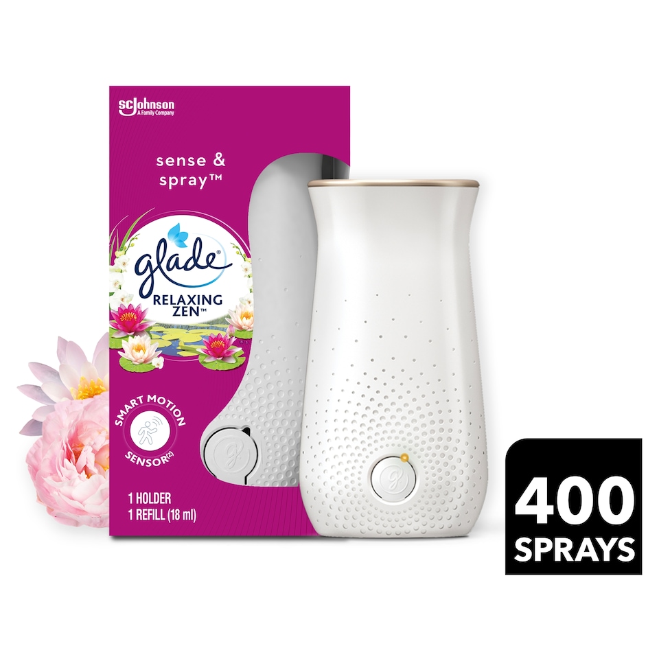 image 1 of Glade Sense & Spray Holder Relaxing Zen