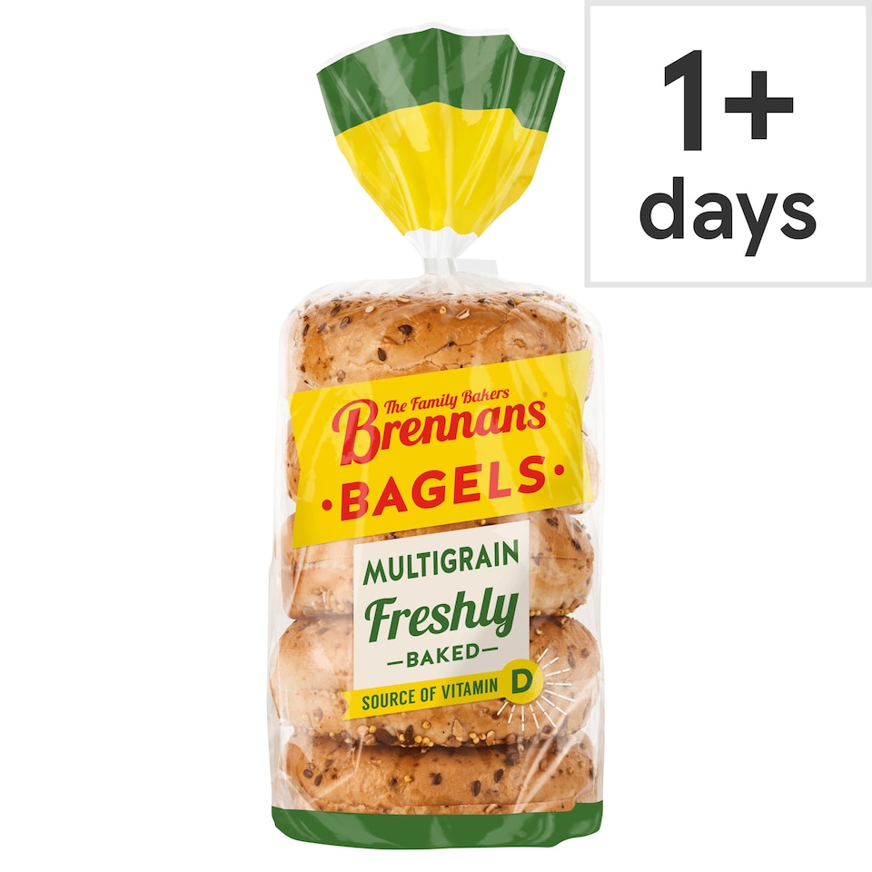 Brennans Multigrain Bagel 425g