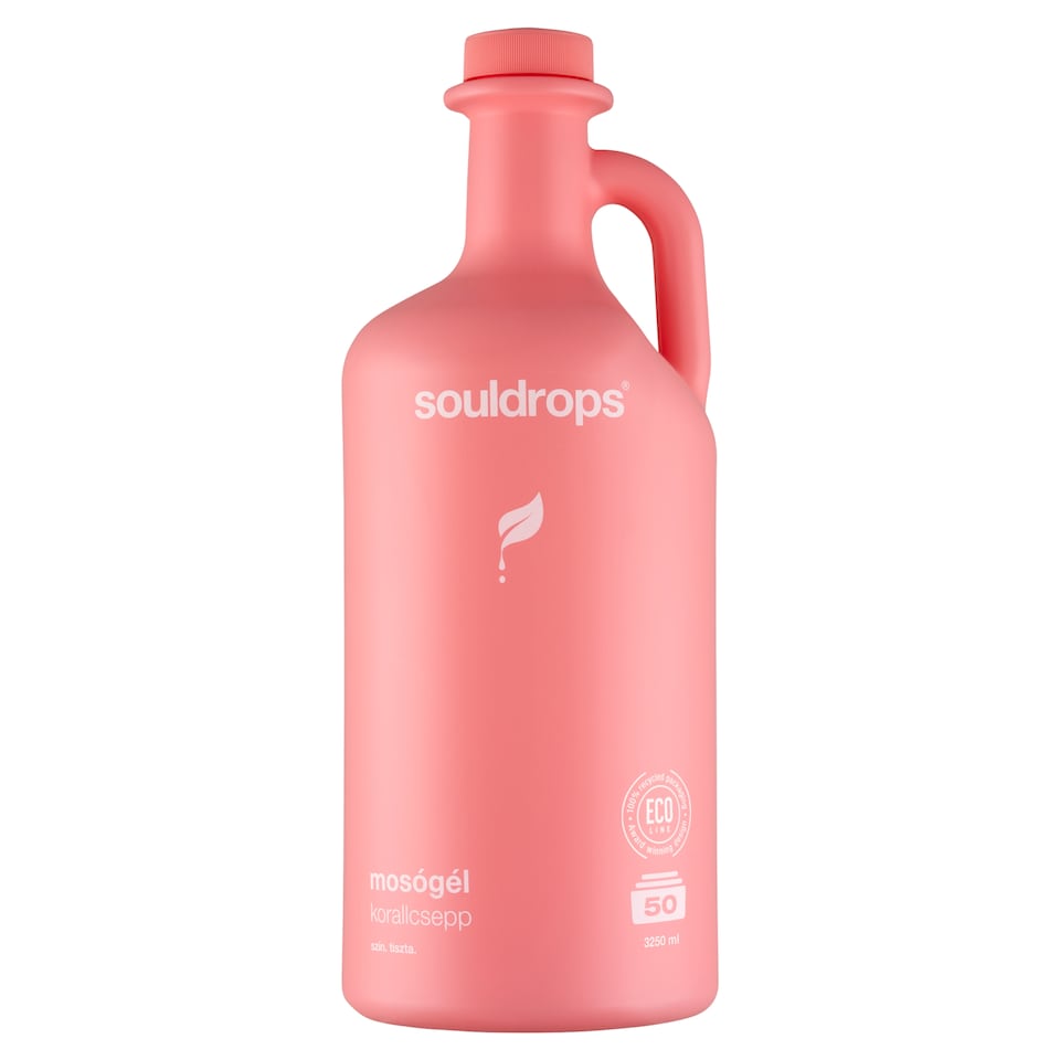 Souldrops Korallcsepp mosógél színes ruhákhoz 50 mosás 3250 ml