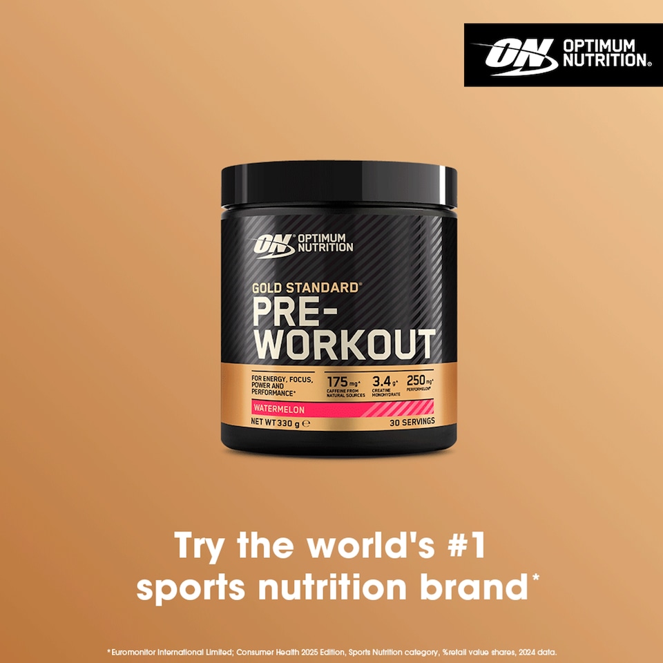 image 1 of Optimum Nutrition Gold Standard Pre-Workout Powder - Watermelon Flavour 330g