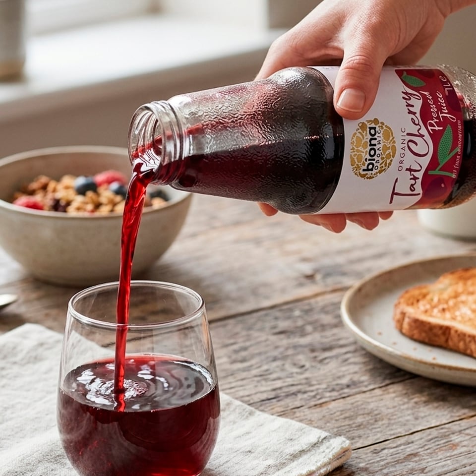 image 1 of  Biona Organic Tart Cherry Pressed Juice 1L