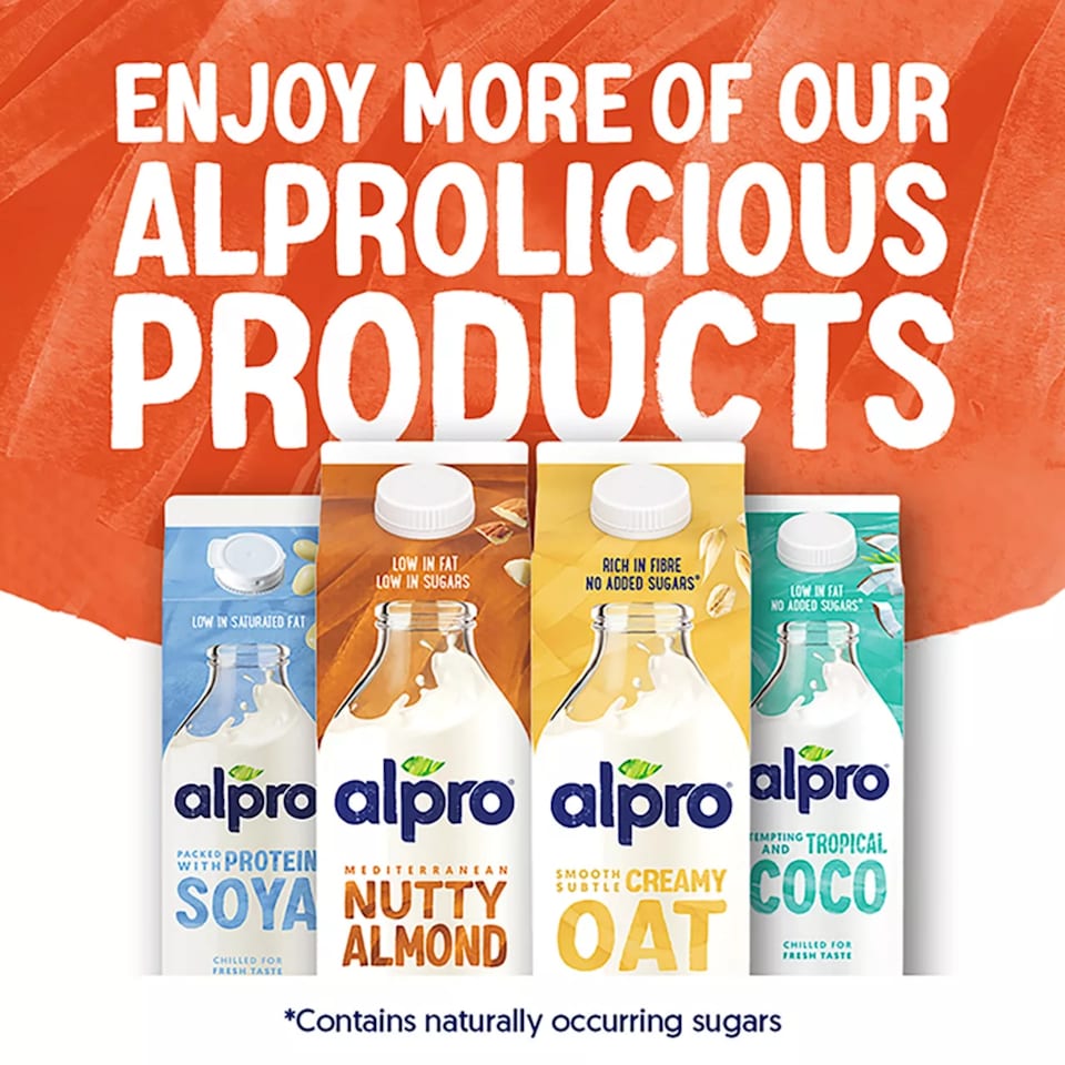 image 1 of Alpro Soya No Sugar Chilled Dairy Free Drink 1L